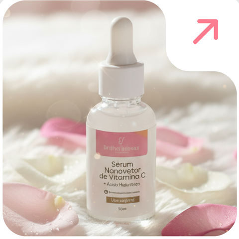 Sérum Clareador Nanovetor de Vitamina C + Ácido Hialurônico