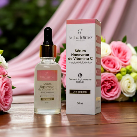 Sérum Clareador Nanovetor de Vitamina C + Ácido Hialurônico