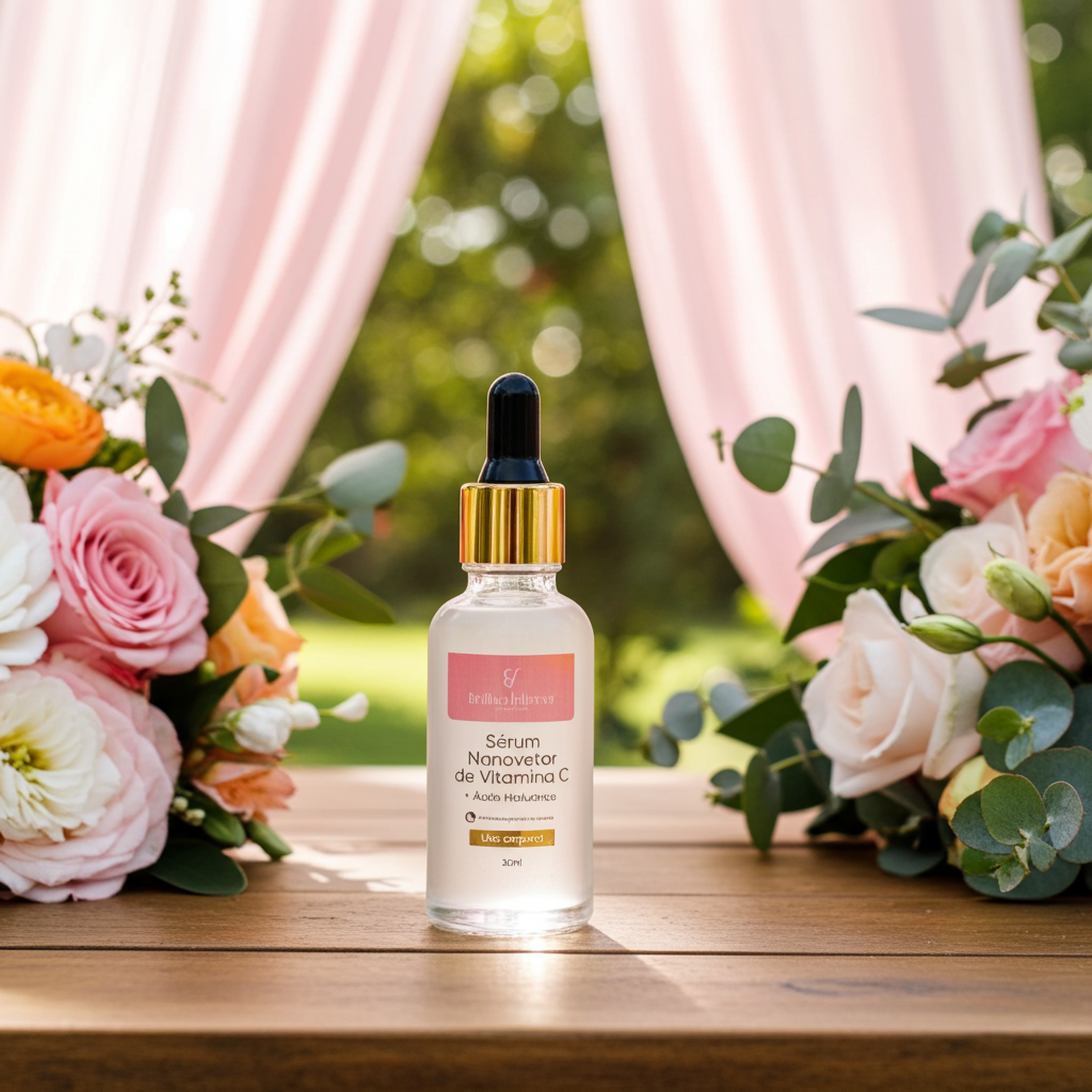 Sérum Clareador Nanovetor de Vitamina C + Ácido Hialurônico